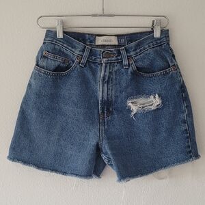 GAP Women's Blue Denim Shorts